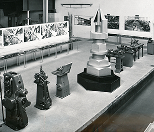 Agathon-Schleifmaschinen an der Landesausstellung 1939